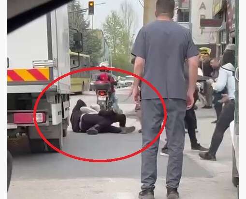 Bursa’da yol verme kavgası