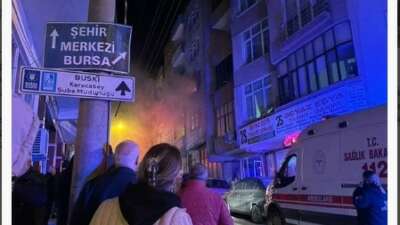 Bursa’da korkutan yangın