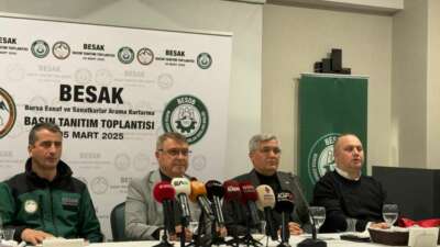 BESOB, Bursa Esnaf Arama Kurtarma ekibini tanıtıyor