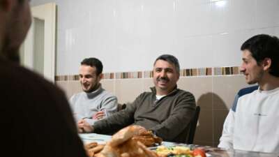 Başkan Yılmaz, gençlerle sahur yaptı