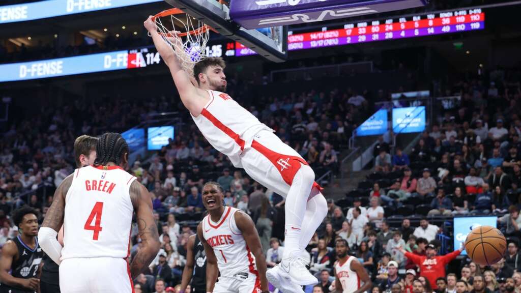 Alperen Şengün, Utah Jazz’a acımadı: 33 Sayı!