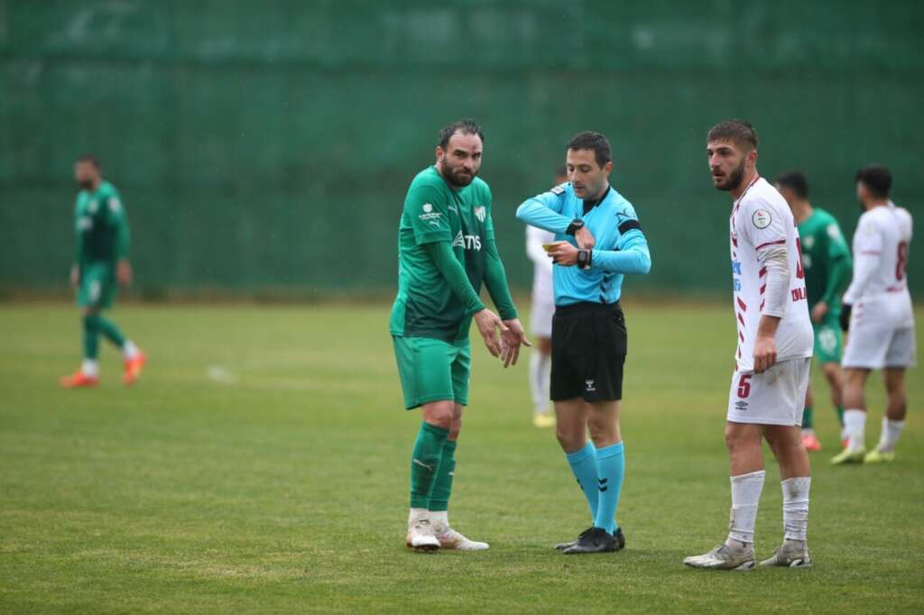 Bursaspor-Kırşehir maçında düdük o isimde