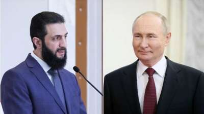 Putin’den Suriye Cumhurbaşkanı Şara’ya mesaj
