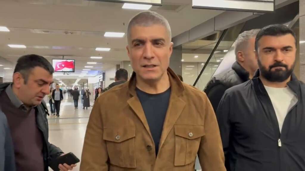 Özcan Deniz adliyede Özcan Deniz adliyede