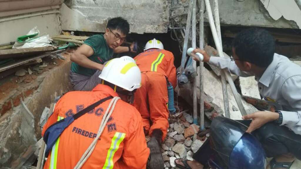 Myanmar’ı vuran depremde tablo ağırlaşıyor! Can kaybı bin 644’e çıktı