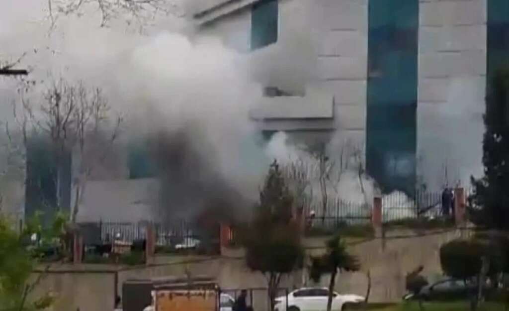 İstanbul’da sanayi sitesinde yangın