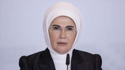 Emine Erdoğan, BM’deki “Sıfır Atık Enstelasyon Sergisi”ni ziyaret etti