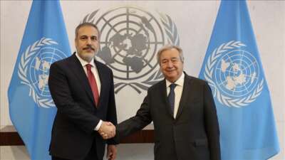 Bakan Fidan, BM Genel Sekreteri Guterres ile görüştü