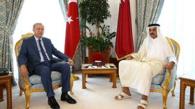 Erdoğan Katar Emiri Al Sani ile telefonda görüştü