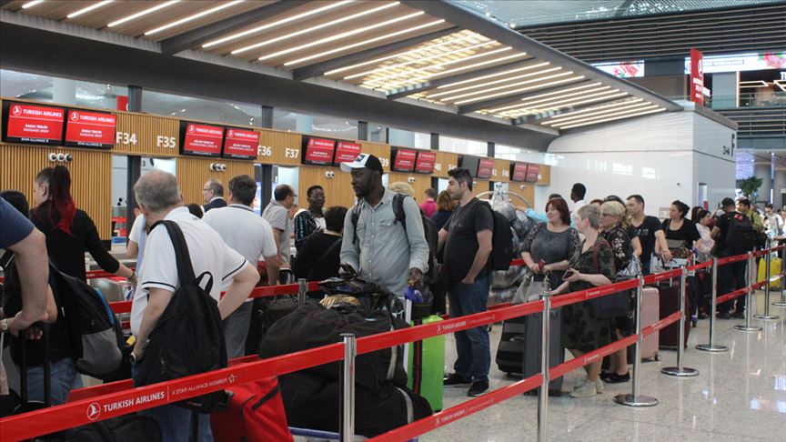 İstanbul Havalimanı’nda bayram hareketliliği başladı