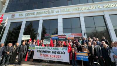 DOĞADER ve Orhaneli halkı: Köyümüzde maden istemiyoruz