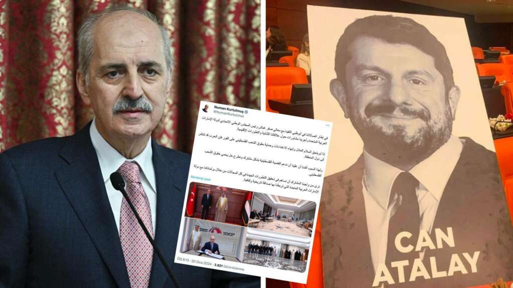 Numan Kurtulmuş’tan Can Atalay kararının okunmasına tepki