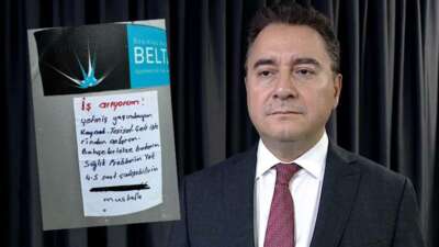 Ali Babacan 70 yaşındaki vatandaşın iş ilanını paylaştı: Enflasyonu patlattınız, emeklilerimiz geçim derdinde!