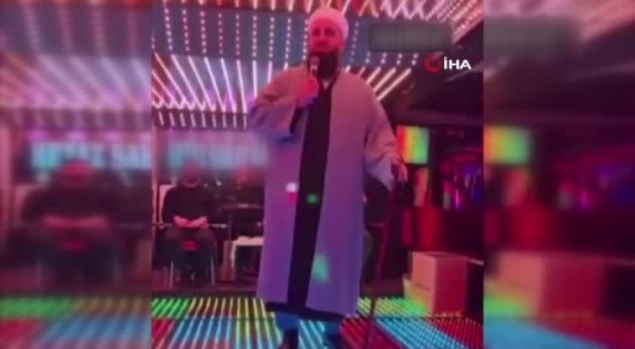 Bursa’da tebliğciler pavyonda vaaz verdi