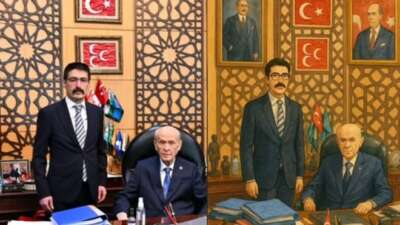Sosyal medyada yeni akım! Studio Ghibli’deki ilk siyasetçi Devlet Bahçeli