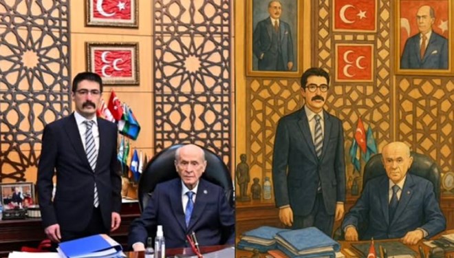 Sosyal medyada yeni akım! Studio Ghibli’deki ilk siyasetçi Devlet Bahçeli