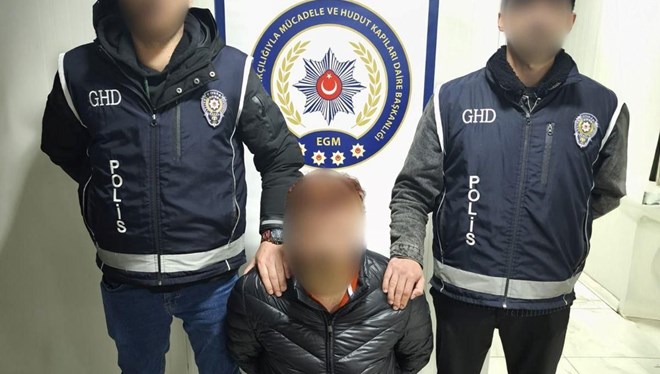 Kırmızı bültenle aranıyordu, yakalandı