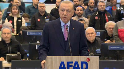 Erdoğan’dan AFAD’a ‘deprem’ ziyareti