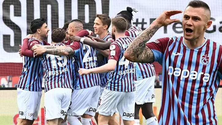 Trendyol Süper Lig: Trabzonspor: 4 – Alanyaspor: 3 (Maç sonucu)