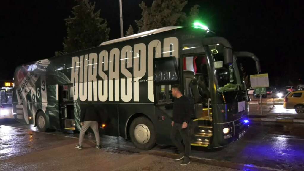 Bursaspor’da hazırlıklar tamam, yolculuk vakti!