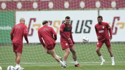 Galatasaray, Fenerbahçe derbisi hazırlıklarını tamamladı