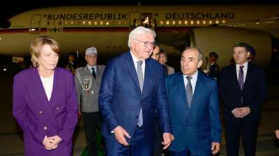 Almanya Cumhurbaşkanı Steinmeier, Azerbaycan’da