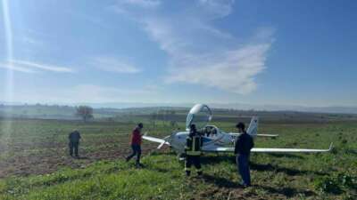 Bursa’da havada korku dolu anlar: Öğrenci pilot tek başına uçuyordu…
