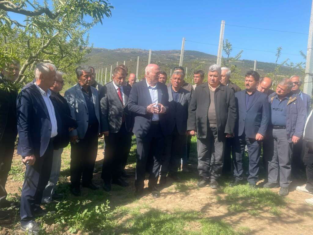 TZOB Başkanı Bayraktar İznik’ten çiftçilere destek istedi