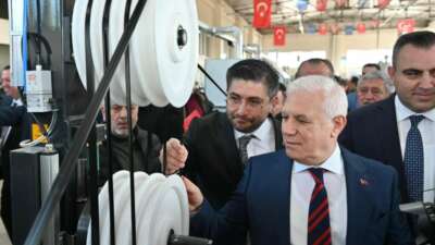Bursa’da yüzde 100 geri dönüşümden elde edilen sulama boruları, 28 Nisan’da dağıtılacak