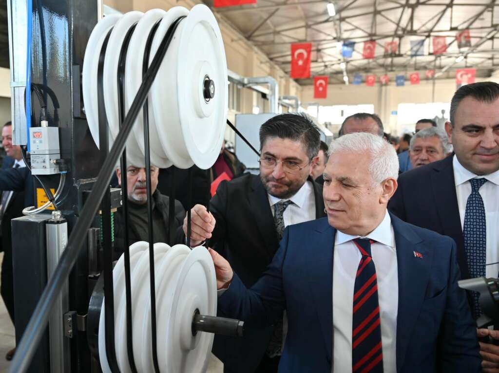 Bursa’da yüzde 100 geri dönüşümden elde edilen sulama boruları, 28 Nisan’da dağıtılacak