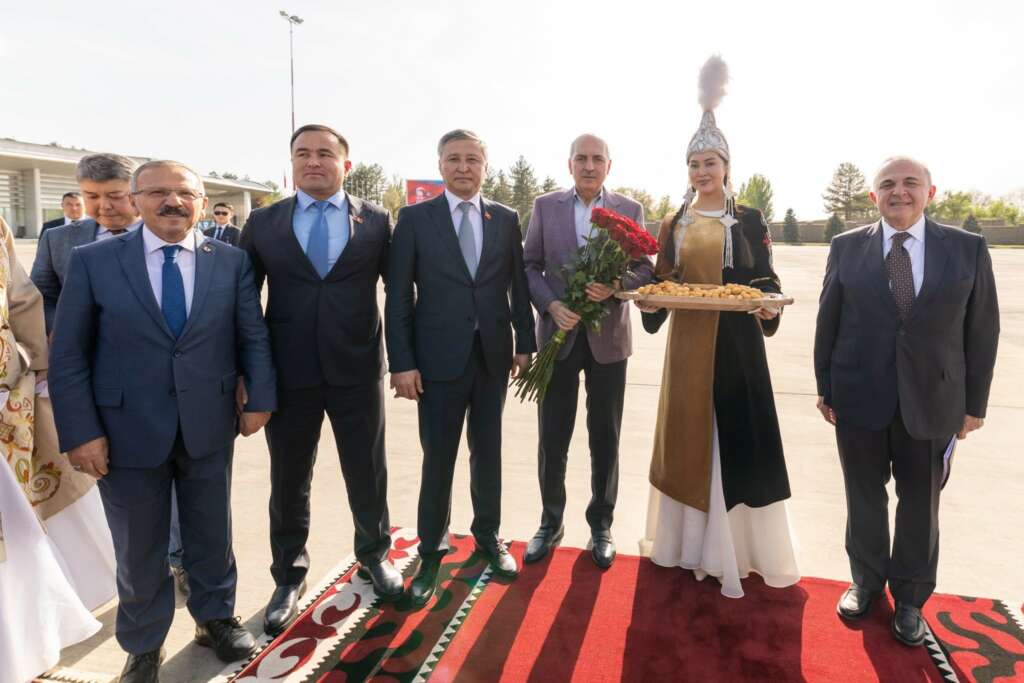 TBMM Başkanı Kurtulmuş Kırgızistan’da