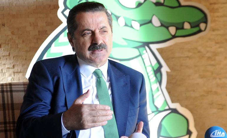 Bursaspor’dan Faruk Çelik’e teşekkür