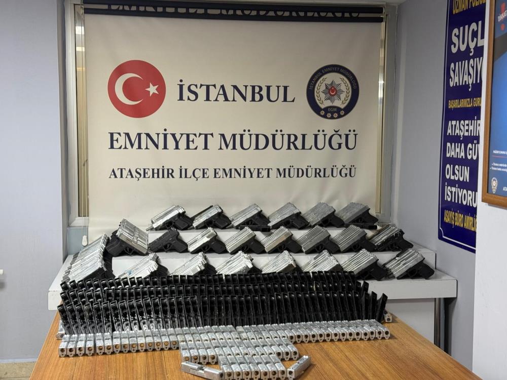 Yasadışı silah atölyesine baskın