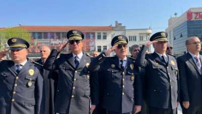 Bursa’da Polis Haftası’nın 180. yılı resmi törenle kutlandı