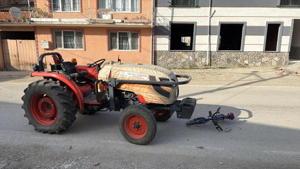 Bursa’da küçük çocuk ölümle burun buruna geldi!