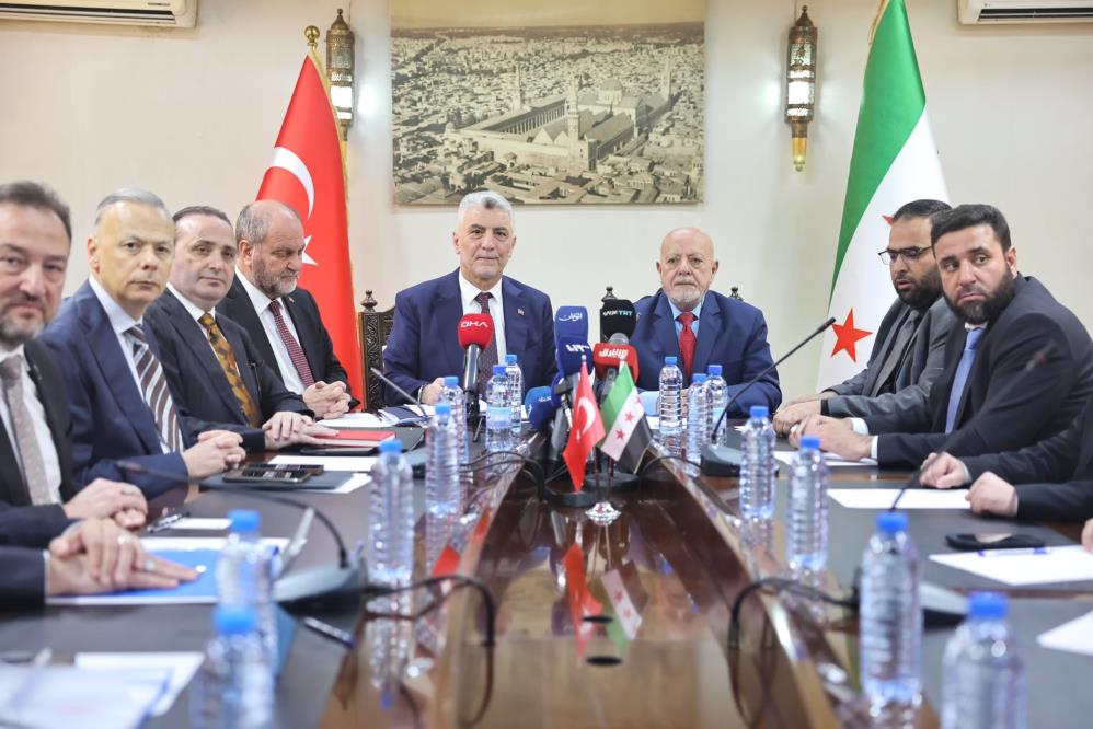 Bakan Bolat: “Yeni Suriye’nin istikrarı, bütünlüğü, birliği ve iyi, güçlü ekonomiye sahip olması için ortak çalışmaya hazırız”
