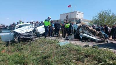 Katliam gibi kaza!