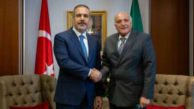 Bakan Fidan, Cezayirli mevkidaşı Attaf ile görüştü