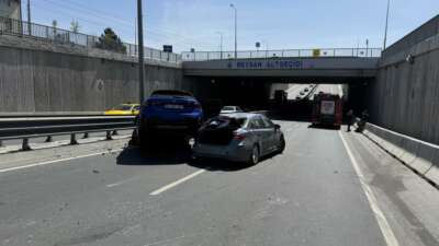 İstanbul’da 6 araçlı zincirleme kaza: 3 yaralı
