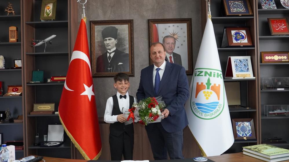 İznik’te 23 Nisan’ın Başkanı Muhammed oldu