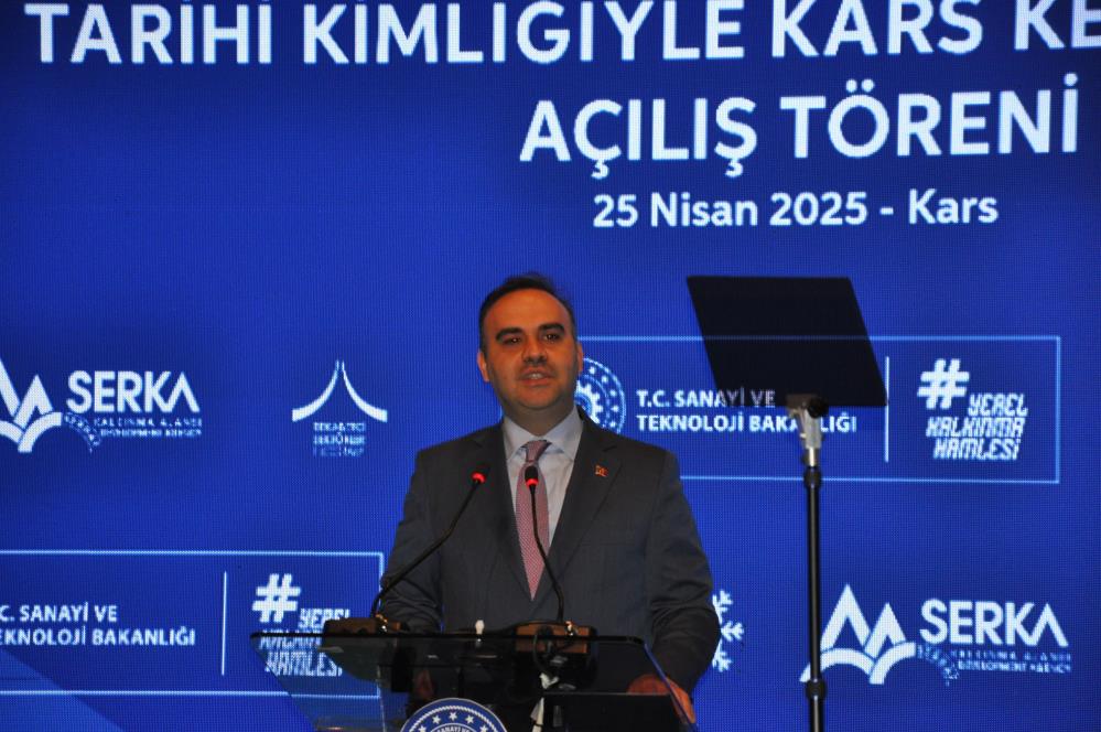 “Tarihi Kimliğiyle Kars Kenti Projesi” açılışını Bakan Mehmet Fatih Kacır yaptı