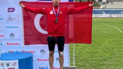 Bursalı milli atletten dünya üçüncülüğü