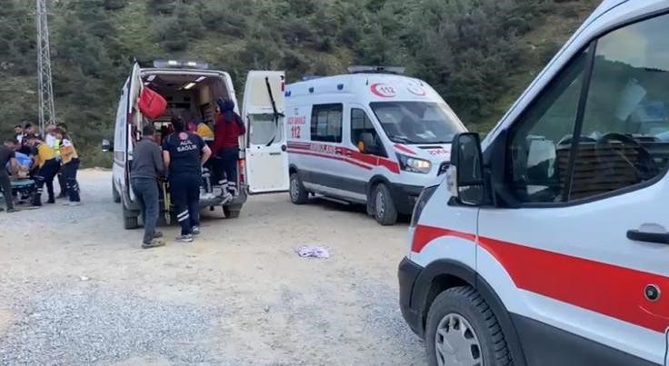 Hızlı tren hattı inşaatında kaza