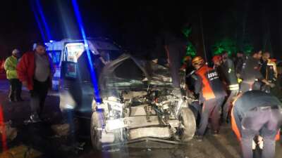 Erzurum’da freni tutmayan kamyonet 6 aracı biçti: 7 yaralı