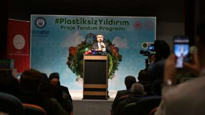 Yıldırım Belediyesi 1 milyon plastik şişe tasarrufu sağladı