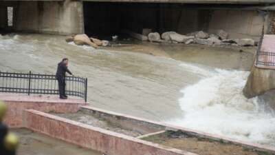 Çoruh Nehri’nin su seviyesi karların erimesiyle 2 katına çıktı