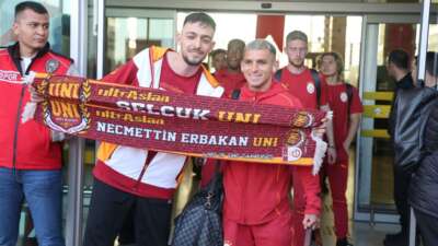 Galatasaray kafilesi Konya’da