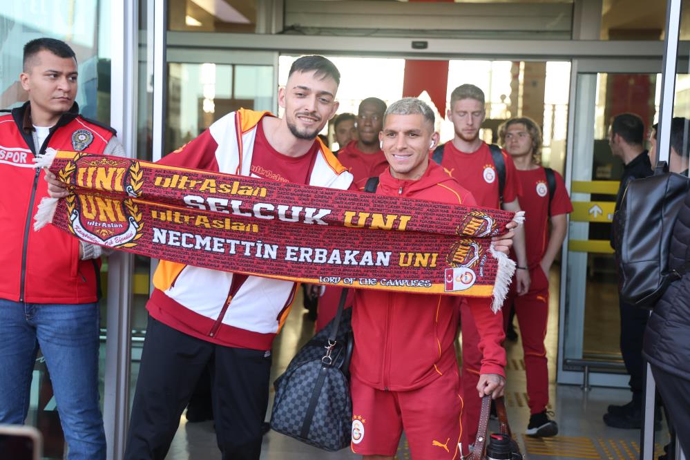 Galatasaray kafilesi Konya’da