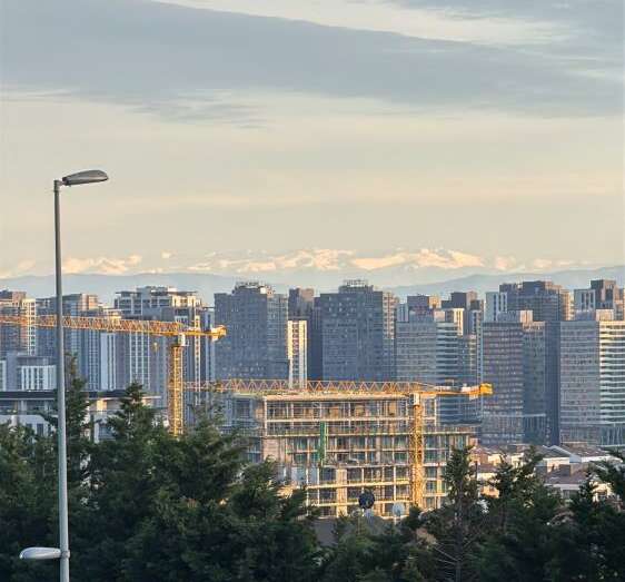 Uludağ’ın eşsiz görüntüsü İstanbul’dan göründü
