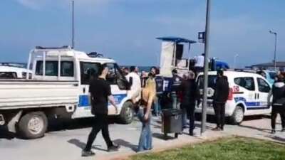 Bursa sahillerinde seyyar satıcılara operasyon